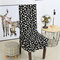 Elastic Stretch Chair Seat Cover With Skirt Hem Dining Room Home Wedding Decor - #5