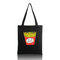 Women Men Canvas Shopping Bag Handbag Shoulder Bag - Black