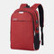 Classic Business Backpacks 17L Capacity Students Laptop Bag - Wine Red