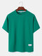 تصميم متدرج رجالي مزين Soft قابل للتنفس جميع القمصان المتطابقة - أخضر