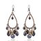 Bohemian Tassels Drop Earrings Long Style Turquoise Earrings Retro Women Drop Earrings - 02