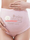 Maternity Adjustable Cotton High Waist Care Abdomen Cartoon Panties - #02