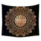 Bohemio indio geométrico luna fondo tapiz tapiz decoración del hogar pintura estera de la yoga - #4