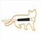 Cute Hair Clip Hollow Mental Animal Irregular Hair Accessories Ethnic Jewelry for Women - Gold+Black