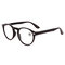 Womens Mens Cheap Reading Glasses Colorful Best Folding Fashion Cute Round Prescription Glasses  - Black