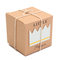 12PCS Crown Rustic Kraft Candy Box Burlap Jute Chic Square Wedding Favor Party Gift Supplies - Blue