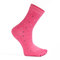 A Box of Socks Women Cotton Breathable Wave Socks Casual Warm Middle Tube Socks Floor Socks - Rose