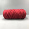 500g分厚い糸DIY編み厚い毛布粗糸くずの出ない機械洗えるスローかぎ針編み糸 - 赤
