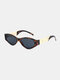 Unisex Resin Tortoiseshell Full Cat Eye Frame Sunshade UV Protection Retro Fashion Sunglasses - #01