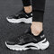 Men Breathable Sports Running  Shoes    - Black