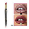 Double Head Colorful Lipstick Lip Liner Pen Long-Lasting Moisturizing Lip Stick Pen Lip Makeup - 06