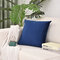 Nordic Solid Color Square Velvet Throw Pillowcase Soft Waist Pillowcases Rectangular Cushion Cover - #7