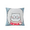 45*45 cm Cute Animals Cushion Cover Dog Cat Cartoon Pattern House Decor Pillowcase - #3