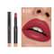 15 Colors Matte Velvet Lipstick Long-lasting Natural Nude Thin Tube Lipstick Pen Lip Makeup - 10
