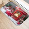 40 * 60cm Feliz Navidad Patrón Alfombra antideslizante Alfombrilla para puerta de entrada Cuarto de baño Alfombra Alfombra Decoración para el suelo - #5