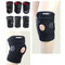 Unisex Adjustable Elastic Knee Pad Support Sports Comfortable Breathable Knee Protector - Black
