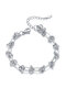 Trendy Simple Three-ring Buckle Geometric-shaped Chain Titanium Steel Bracelet - Women