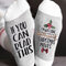 Casual Cotton Tube socks With Buzzword Letters - #03