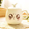 Керамическая чашка с крышкой Личность Симпатичная чашка с ложкой Прекрасный подарок - #8