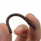 1 Pair Eyeglasses Silicone Rubber Temple Eyeglasses End Tips Ear Sock Pieces Ear Tubes Replacement Glasses Clip - Brown
