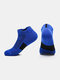 Men Cotton Non-slip Quick-drying Socks Breathable Sweat-absorbent Sports Socks - Blue