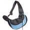  Pet Cat Dog Travel Portable Slung Shoulder Bag Breathable Mesh Pet Backpack - Sky Blue