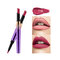 Double-Head Matte Lipstick Pen Lip Liner Automatic Rotating Lip Lipstick 16 Colors For Choice - 11