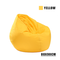 80x90cm Oxford Cloth Bean Bag Chair Covers for Adult Home Living Room Yellow Bean Bag Chair Cover - #7