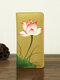 Women Vintage Multifunction Hand-printed Ethnic Chinese Style Wallet - 2