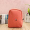 Portable Stereo Lipstick  Women Cosmetic Makeup Bag Toiletry Case Carry Bag - Orange Red