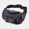 Men Sporty Headphone Plug Crossbody Bag - Dark Blue