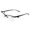 Mens Womens Half-rimmed Glasses Protect Eyes Durable High Definition Reading Glasses - White