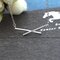 S925 Silver Zircon Intersect Clavicle Necklace  - Silver