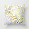 Ins Nordic Style Pillowcase Custom Gold Leaf Sofa Pillow Waist Cushion Cover Hot Style Fashion Home Decoration - #9