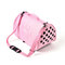 EVA Pet Outdoor Travel Carrier Dog Cat Breathable Sponge Bag Carrier - Pink