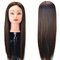 Hair Training Mannequin Practice Head High Temperature Fiber Salon Model With Clamp Braided Hair - 05
