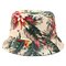 Printed Double-sided Wearable Sun Hat Summer Outdoor Collapsible Bucket Cap - #02