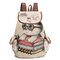 Canvas Casual Cartoon Cat Pattern School Bag Backpack Shoulder Bags Student Bags - 03