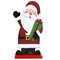 1 Pçs DIY Madeira Artesanato Natal Boneco De Neve Alces Enfeites De Natal Decoração Papai Noel Enfeite De Madeira Decorações De Mesa - #5
