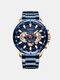 Chronograph Waterproof Men Wrist Watch Luminous Display Quartz Watch - 01