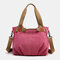 Women Large Capacity Handbag Shoulder Bag Crossbody Bags - Rose