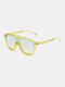 Jassy Unisex Plastic Metal UV Protection Casual Outdoor Travel Sunglasses - #04