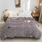 1Pcs Milk Velvet Blanket Towel Quilt Thin Single Dormitory Student Coral Velvet Air Conditioning Nap Cover Blanket - Red