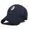 Men Women Fancy Breathable Cotton Baseball Cap Casual Outdoor Sports  Sun Hat  - Navy