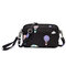 Women Nylon Waterproof Multi-Pocket Crossbody Bags Print Travel Clutch Bags - #09