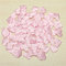 100 Padded Satin Heart Wedding Decorations Table Scatters Scrapbooking  - Pink