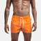 Mens Board Shorts Mini Shorts Quick Dry Garden Party Beach Swimsuit Sport Jogging Running Shorts - Orange