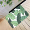 Floor Mats Green Plants Printed Non Slip Shower Mat Bathroom Carpet Bath Mats Home Decoration - #5