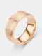 JASSY 1 Pcs Fashion Casual غير القابل للصدأ خاتم من الفولاذ متعدد الألوان للزوجين - #04