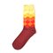 Men Sub-gradient Cotton Breathable Socks Comfortable Casual Sports Long Tube Socks - 4